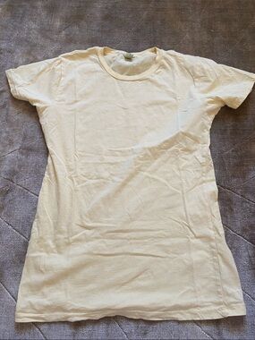 Alternative Short Sleeve Tee in light yellow